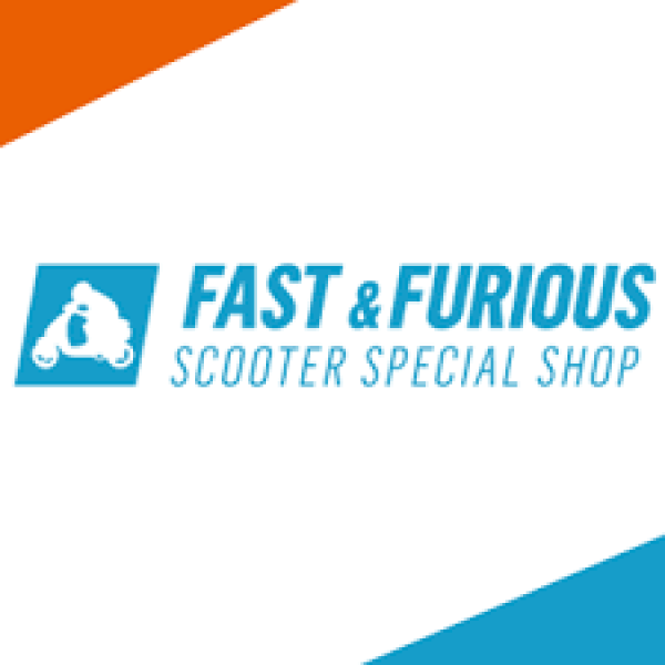 Bedrijfs logo van fast & furious scooters