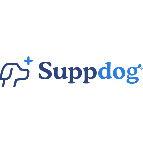 Bedrijfs logo van suppdog nl