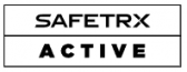 logo safetrx active search and rescue watch