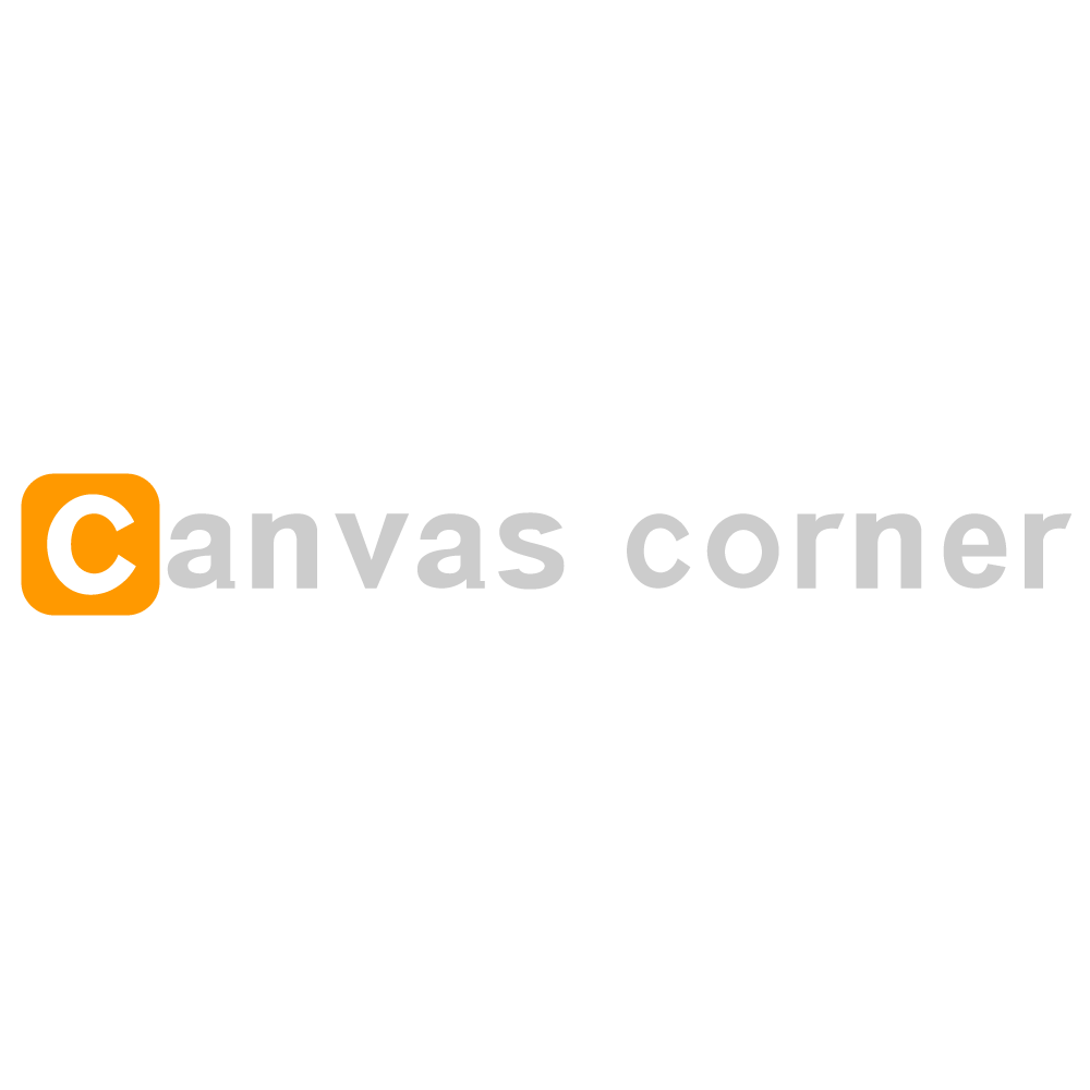 Bedrijfs logo van canvas corner