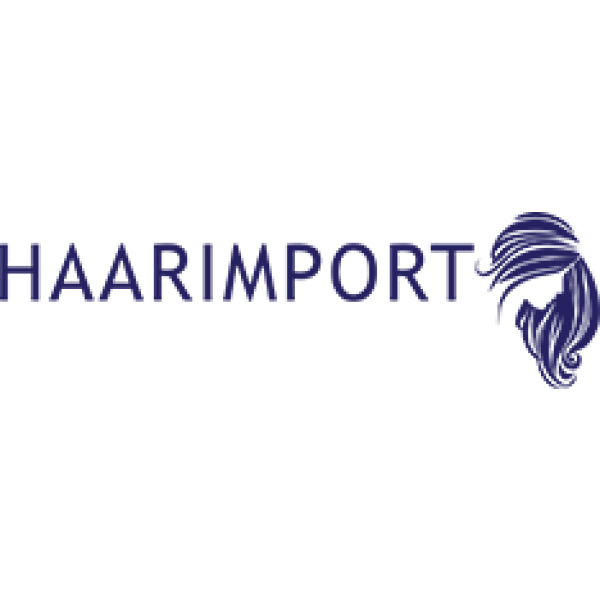 Bedrijfs logo van haarimport