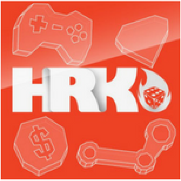 Bedrijfs logo van hrk game