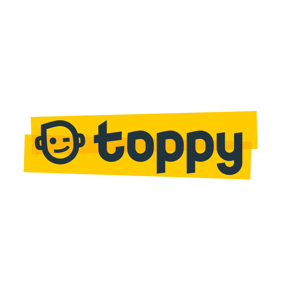 Bedrijfs logo van toppy.nl 