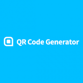 Bedrijfs logo van qr code generator