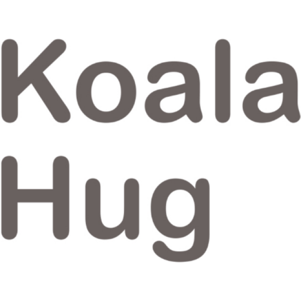 Bedrijfs logo van koala hug