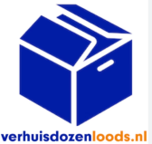 Bedrijfs logo van verhuisdozenloods