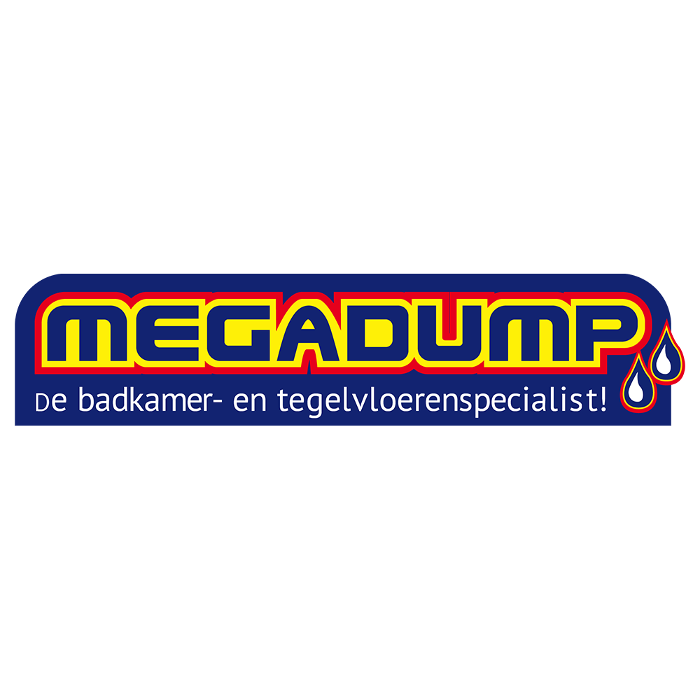Bedrijfs logo van megadump tiel