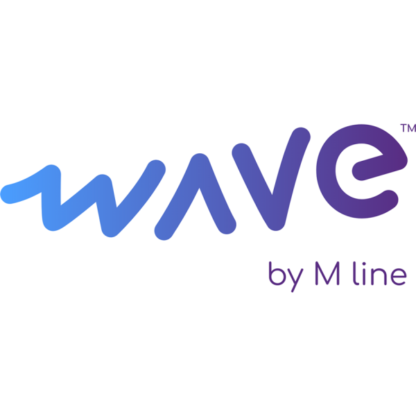 logo wave by mline