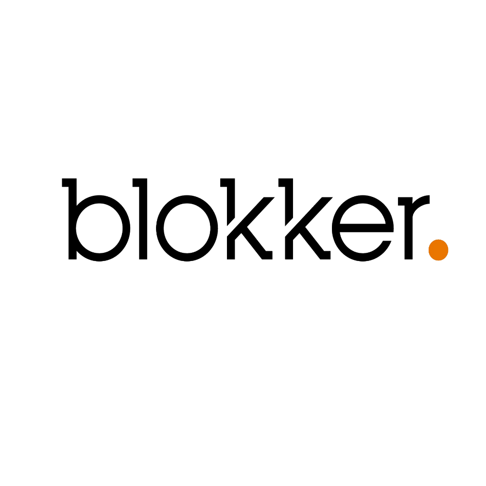 Bedrijfs logo van blokker